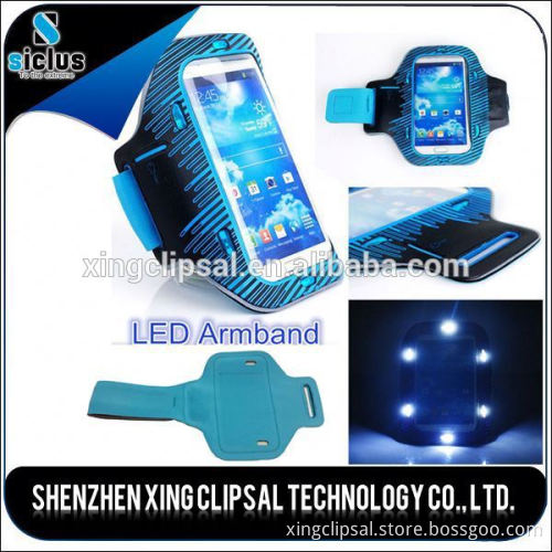 Hot new products for 2015, alibaba China wholesale fashion LEd sport armband for iphone 6